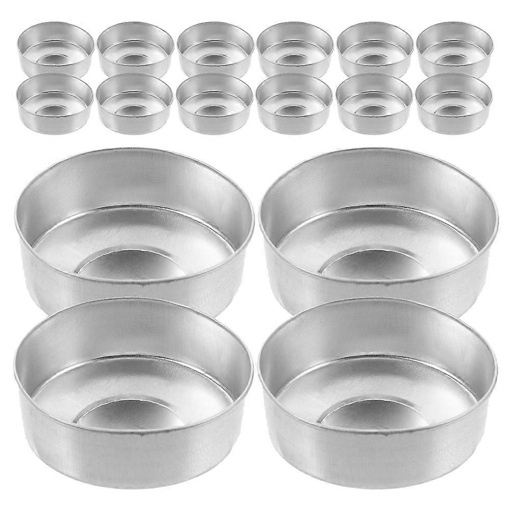 Holder For Candle Making Diy Candle Making Sleek and Simple Design Wedding Silver 3.80X3.80X1.40CM 20Pcs