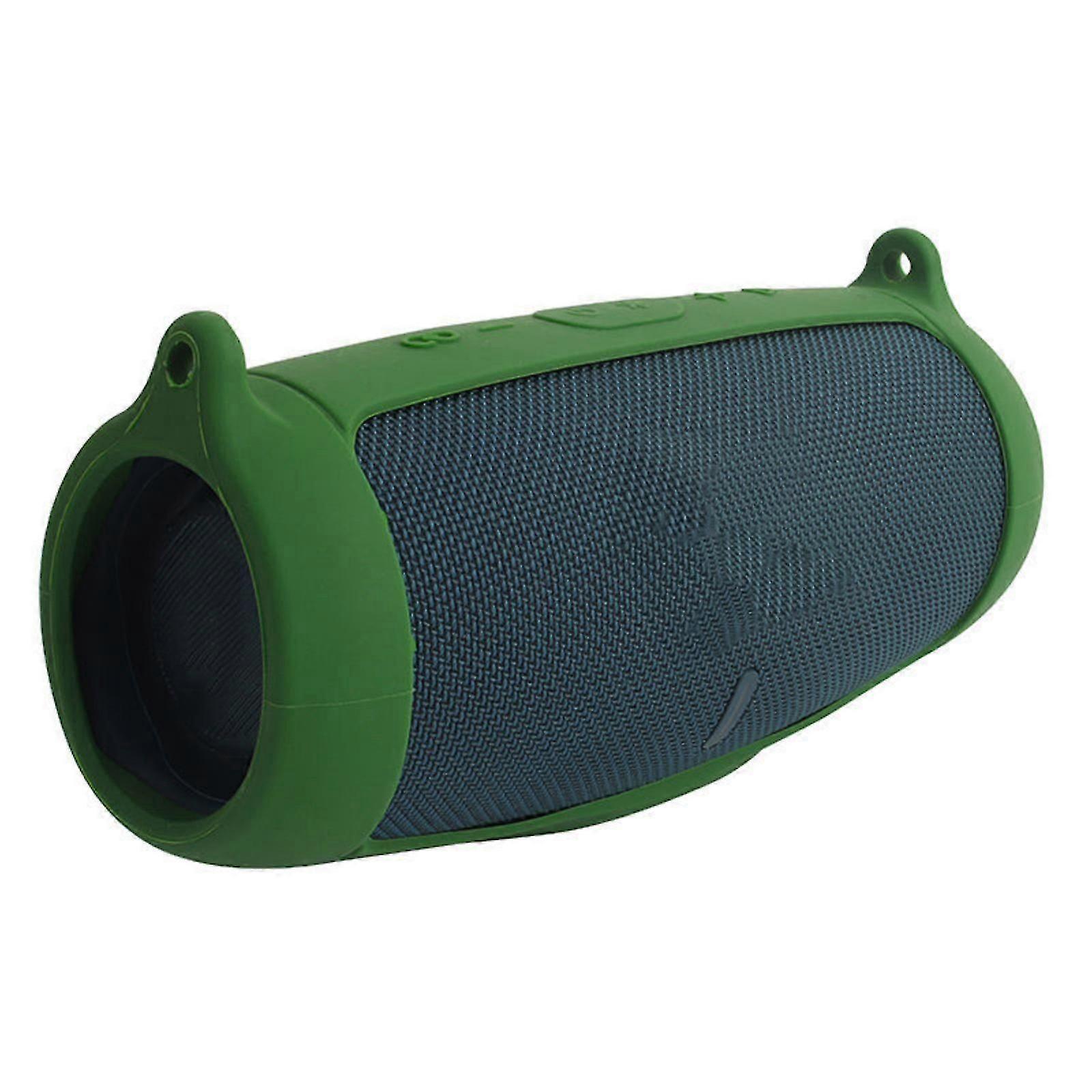 Silicone Protective Case for charge 4/5 Speakers with Shoulder Straps, Dustproof and Shockproof Speakers Guard yellow
