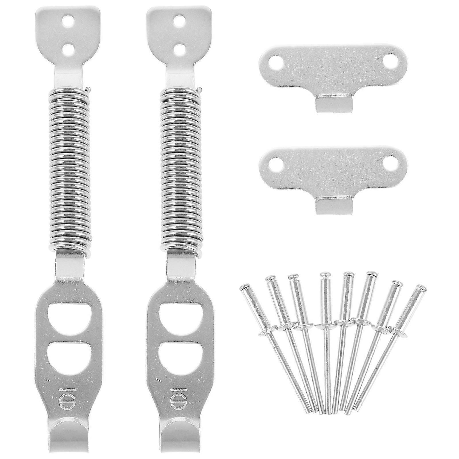 Racing Hood Pin Lock Kit with Trunk Fixed Hooks – Durable Multi Purpose Exterior Car Accessory for Secure Trunk and Versatile Use