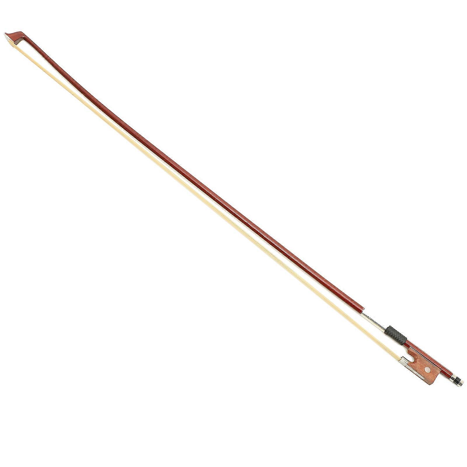 Horsetail Hair Violin Bow Replacement Wooden Violin Practicing Bow Supply Practice 1Pack