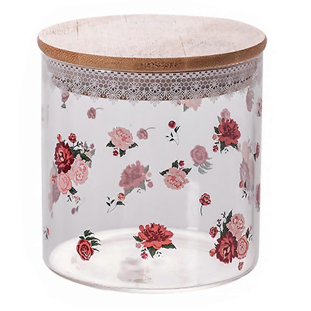 Cookie Storage Containers Airtight Sealing Canister Home Use 10X10X10CM Freshness Preservation 1Pack