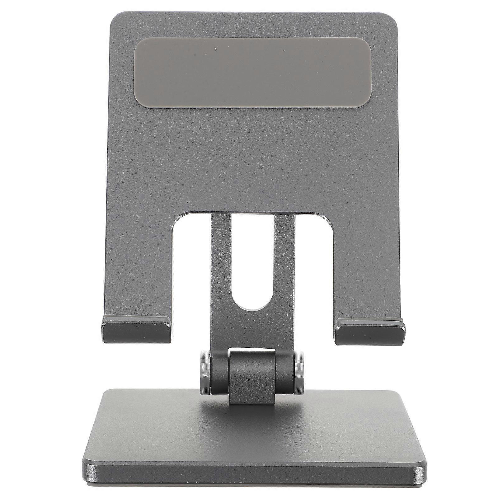 Support portable en métal Support de tablette pliable Gris foncé 12.00X9.00X9.00cm Support mains libres 1Pack