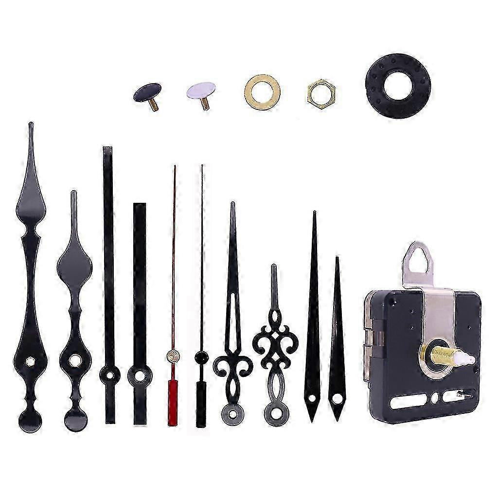 Clock Mechanism Set - Silent Battery Wall Clock Movements with Pendulum