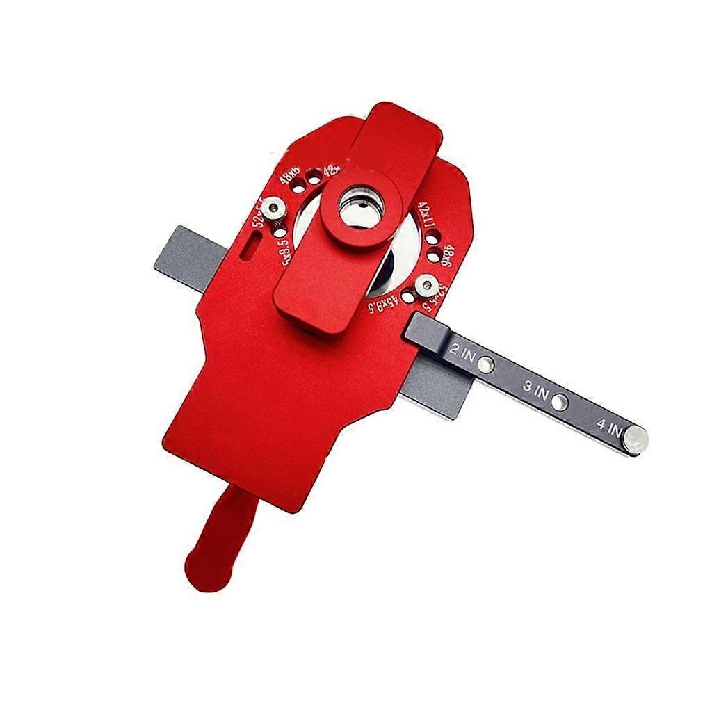 Multipurpose 35mm Hole Drilling Concealed Hinge Jig for Cabinet Installations