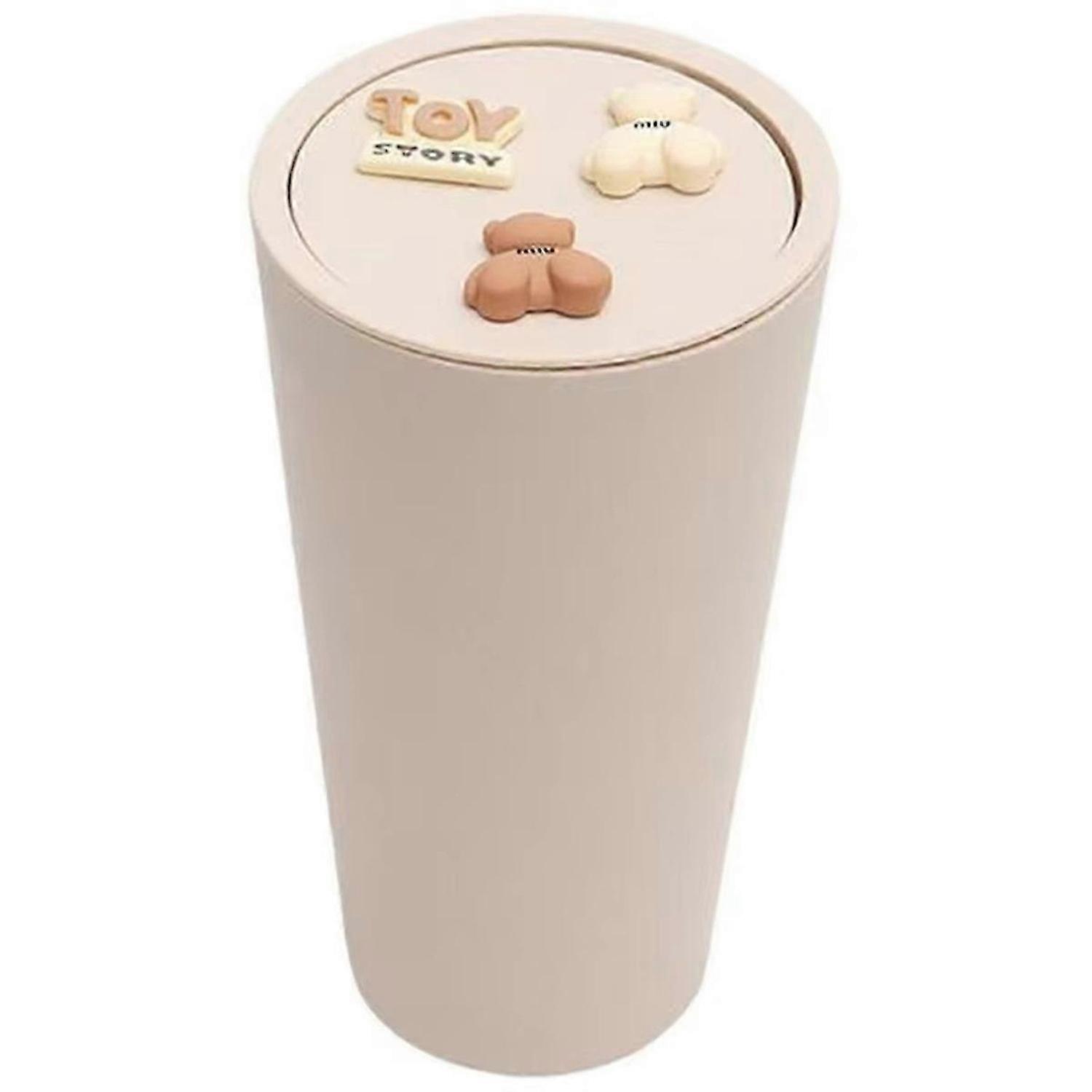 Car-Mounted Trash Bin with Umbrella Holder, Cute Cartoon Design, Multi-Functional Storage for Vehicl