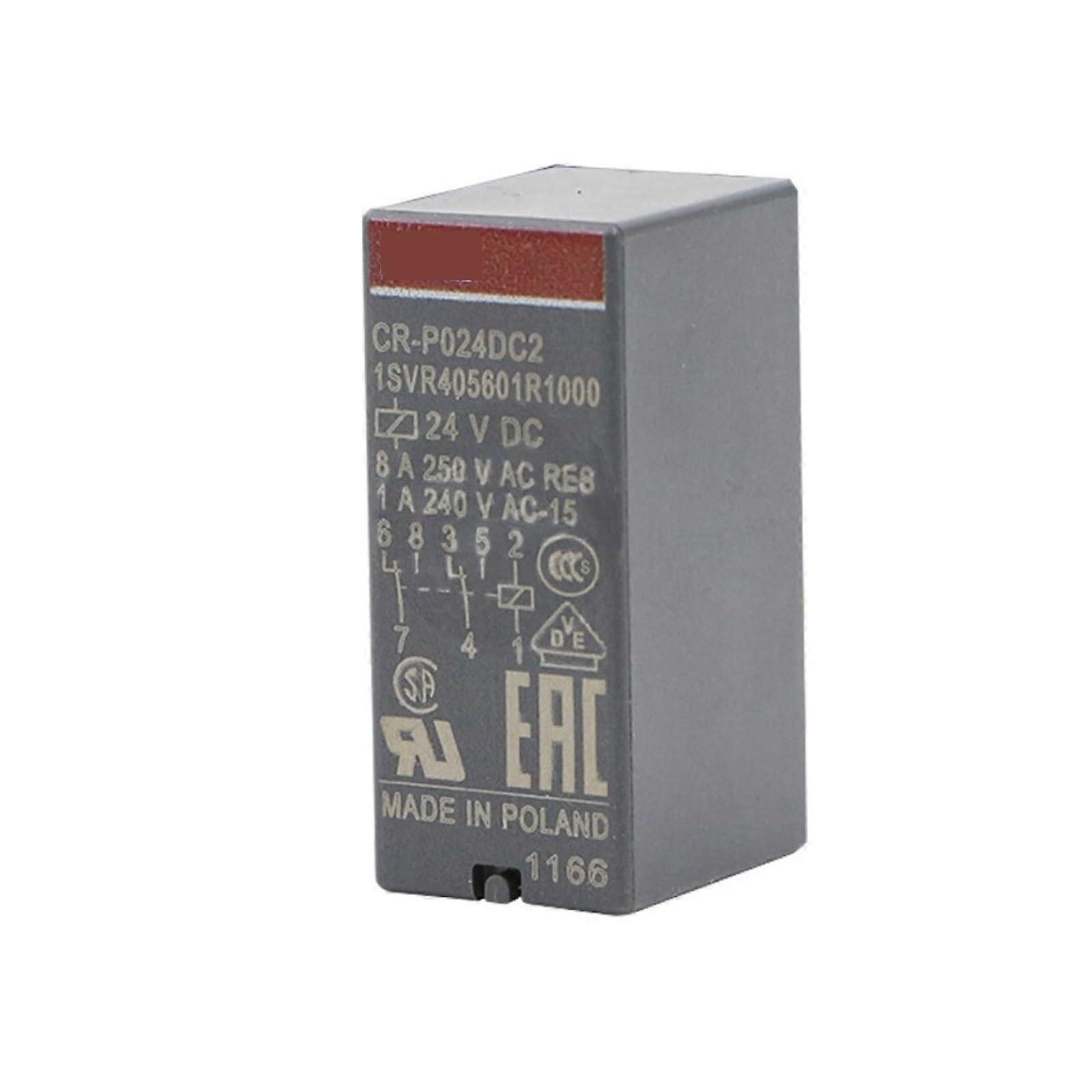 10038810 CRP024DC2 1SVR405601R1000 Plugin interface relay 2c/o, A1A224VDC, 250V/8A