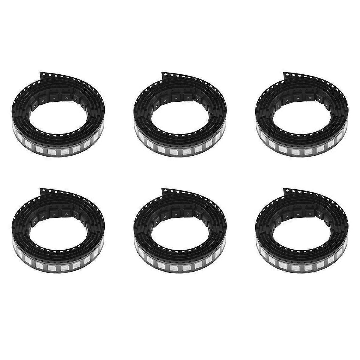 100PCS RGB Chip 5050SMD White PCB WS2812 Addressable Chip Pixels DC5V