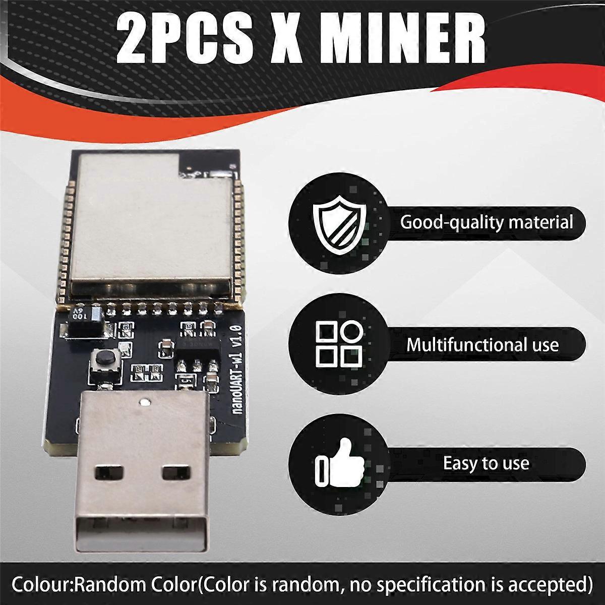 10PCS USB BTC Miner Solo Lottery Miner 40-50KH/S Bitcoin BTC Miner Asic Mining Low Power Miner for H