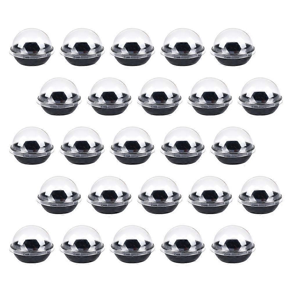 Plastic Dessert Dome Boxes Transparent Packaging For New Year Celebrations 50Pcs