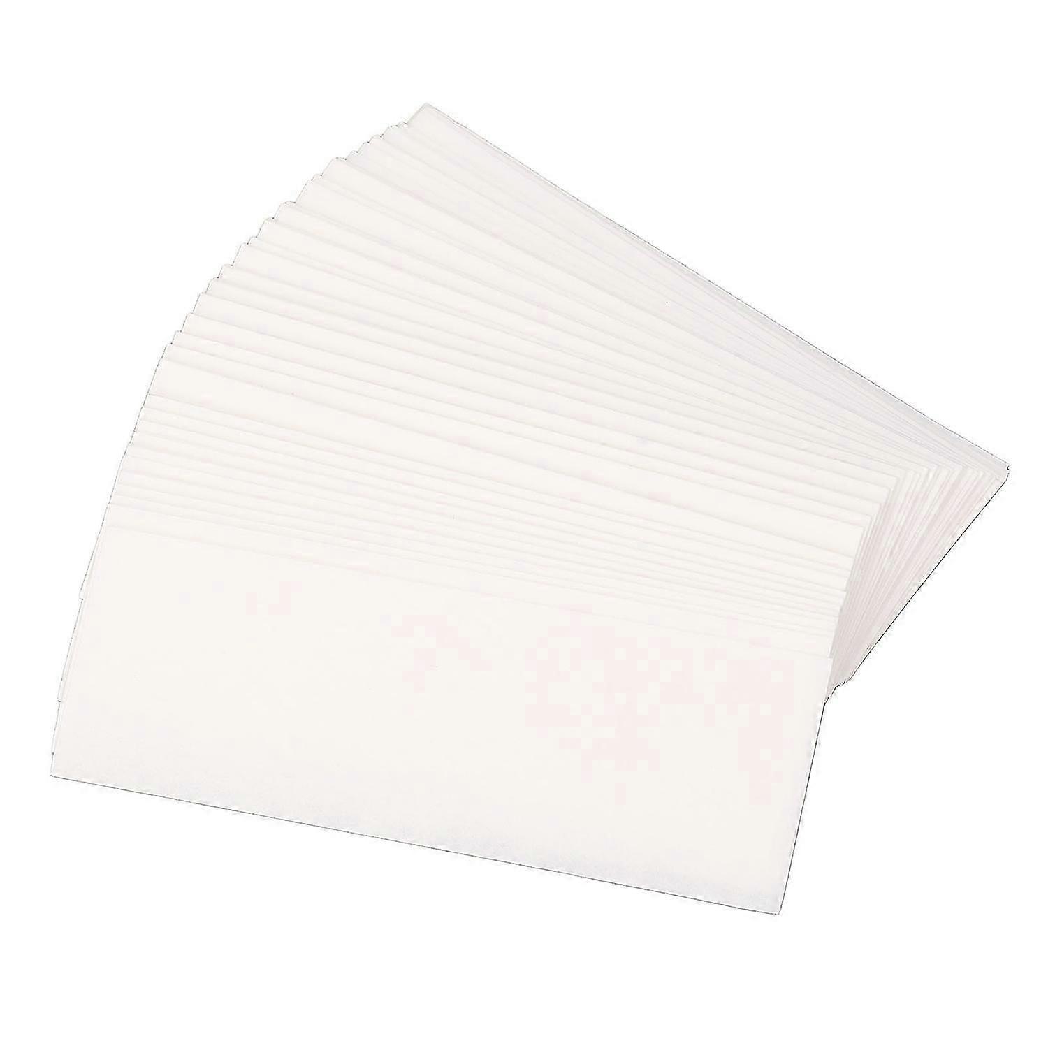 100PCS Saxophone Cleaning Paper Neutral Cotton Saxophone Clarinet Button Absorbent Paper