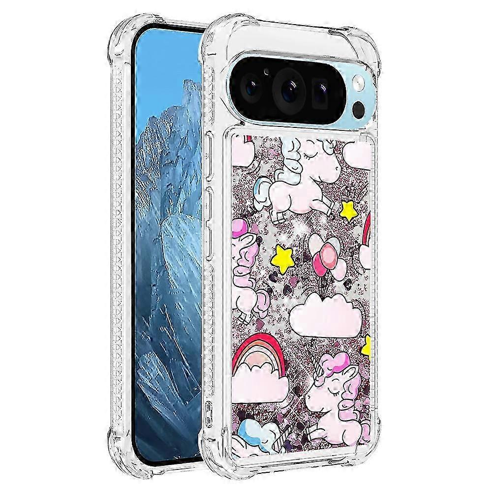 Liquid Quicksand Pattern TPU Case for Compatible Brand Pixel 9 Pro XL