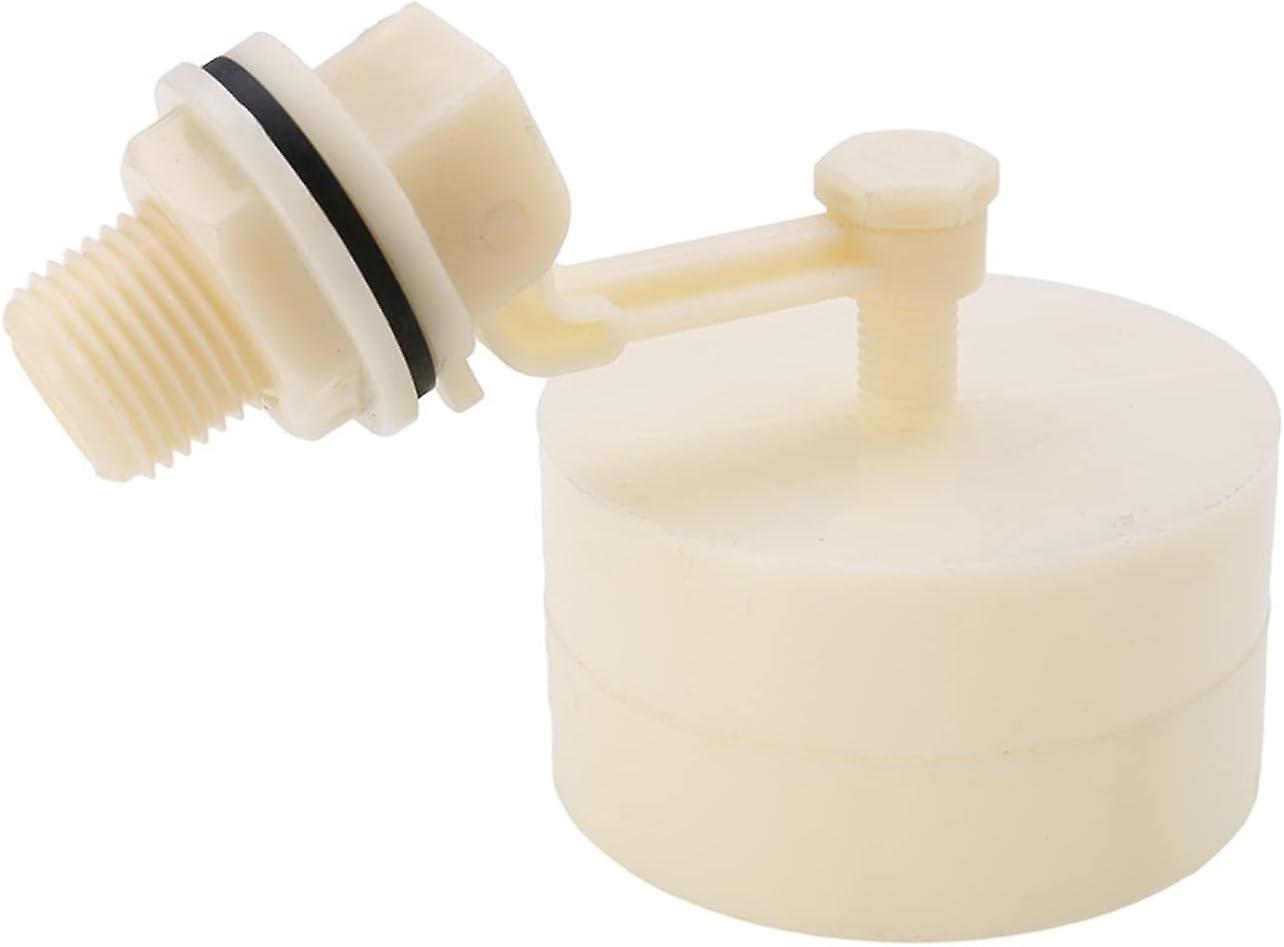 Automatic Water Level Controller 1/2" Thread Port ABS Float Valve Water Level Control Float Valve For Floor Tower Pool Control Valve Tool ZeGoods