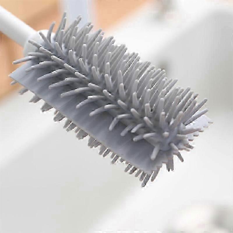 Bamboo Handle Dish Brush, Double Pan and Cup Cleaning Scrubber