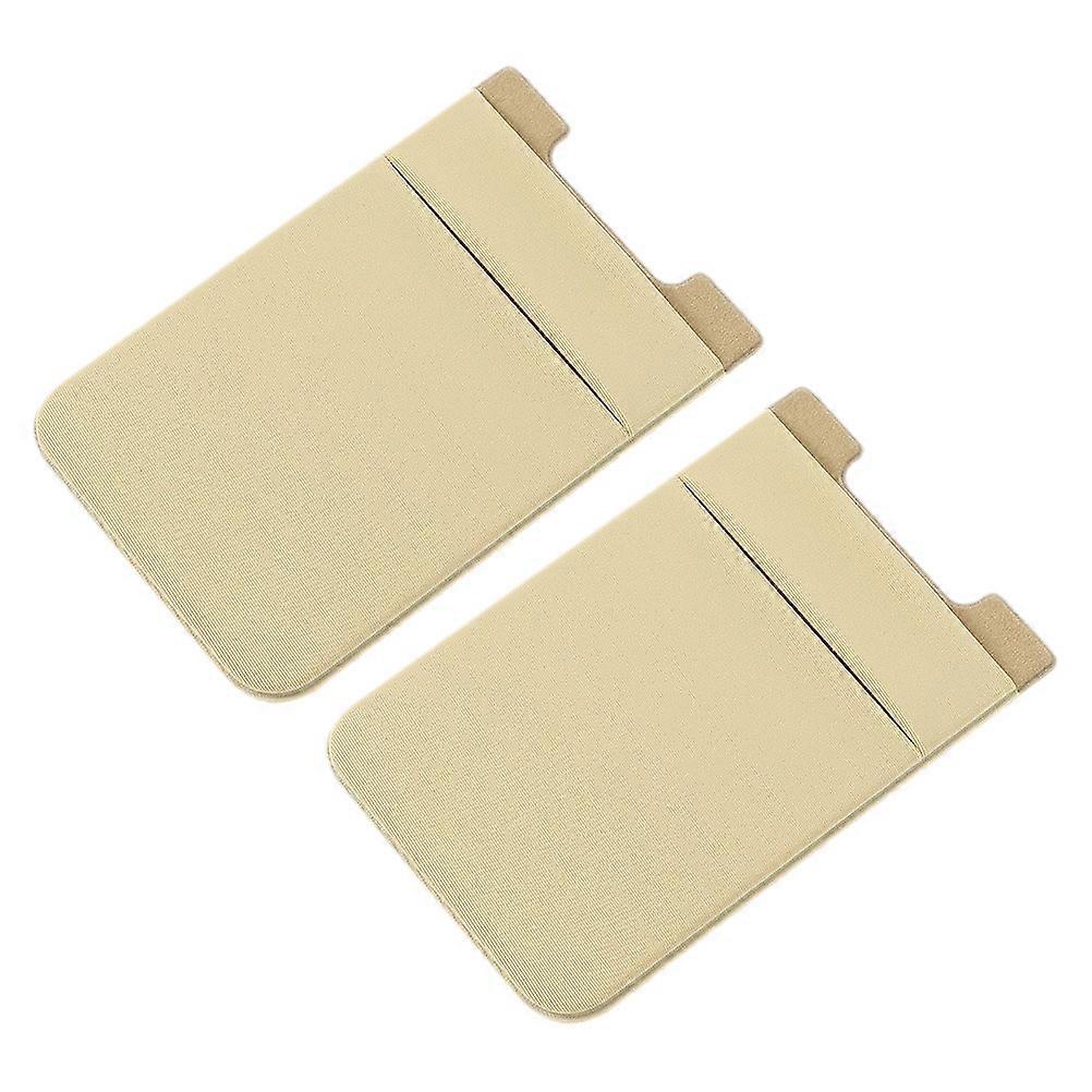 2pcs Slot Phone Wallet with Adhesive Card Pouch for Easy Access, Lightweight & Stylish Design, Compatible with Multiple Phone Models for Organized