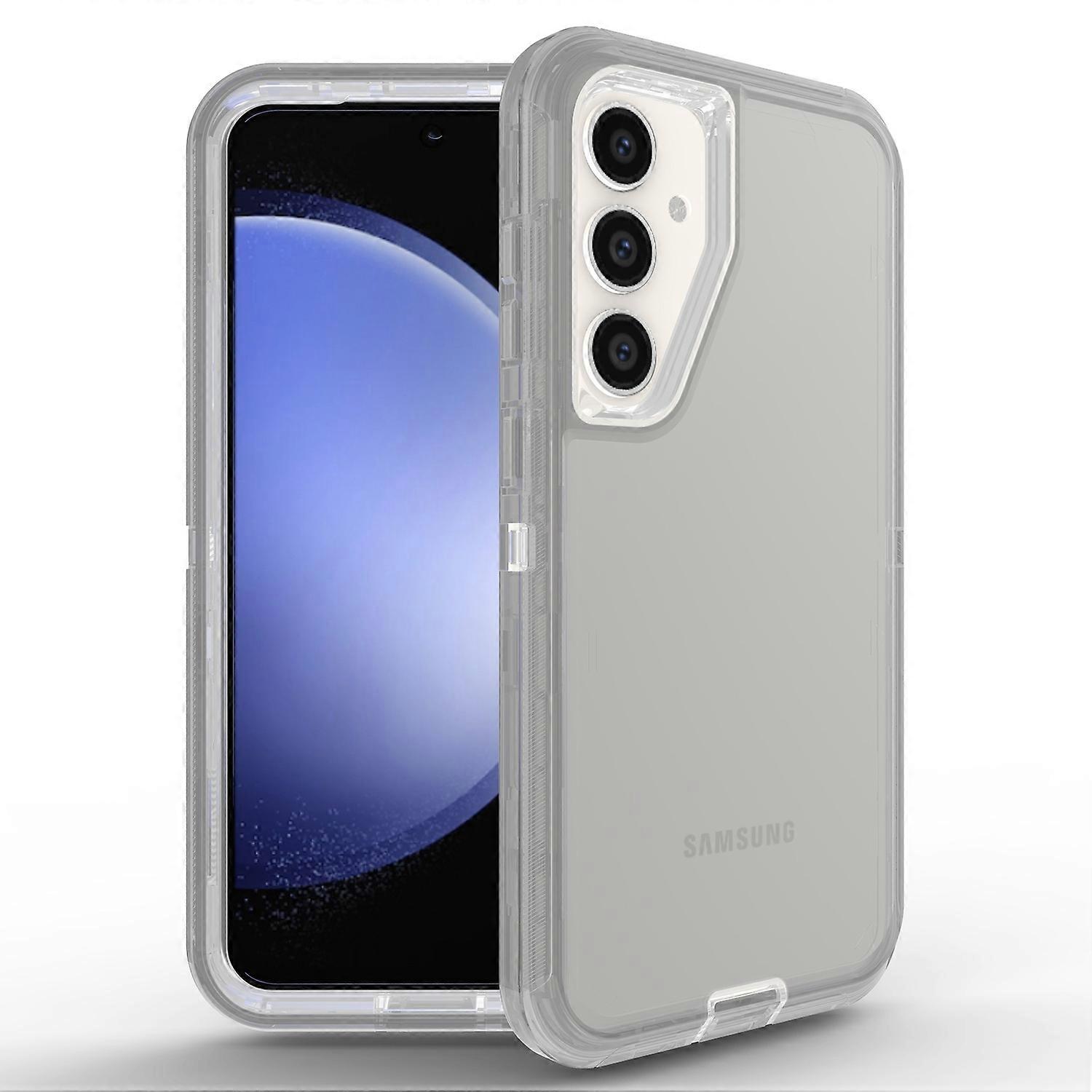 For Samsung Galaxy S25+(Plus) Case 3 in 1 Detachable Shockproof TPU + PC Phone Back Cover
