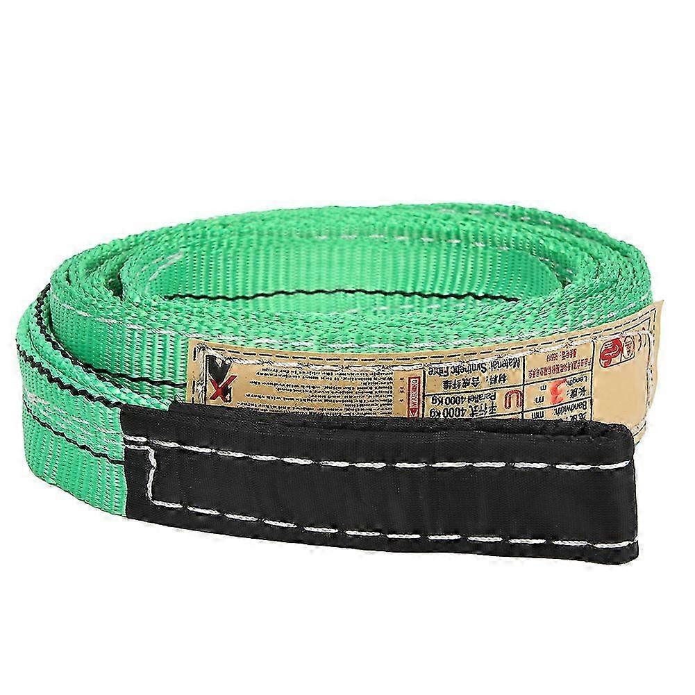 3Meter x 50mm Polyester Lifting Sling Industrial Crane Hoisting Webbing Green