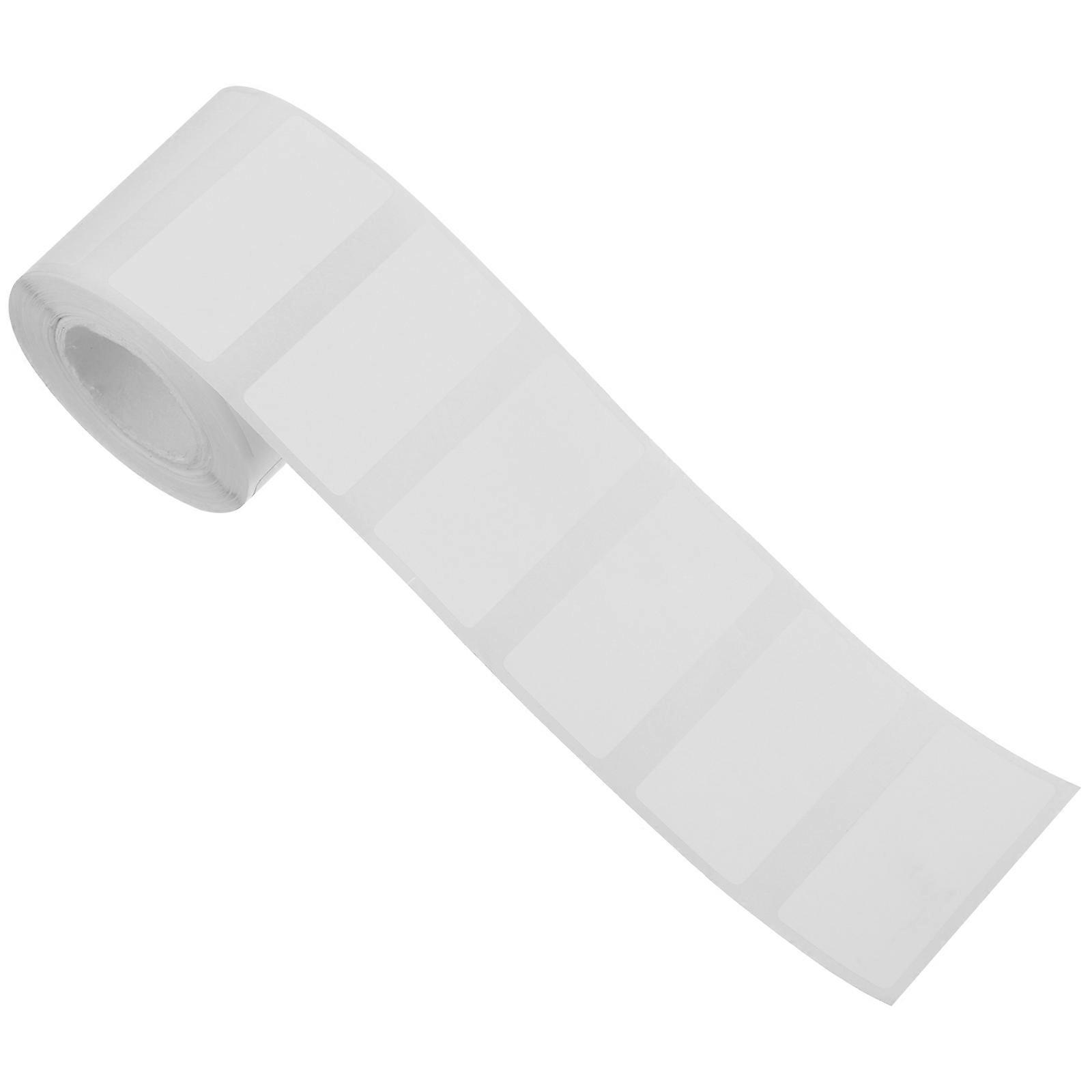 Self Adhesive Blank Labels for Bottles, Jars & Storage Containers Ideal for Kitchen, Office & Home Organization