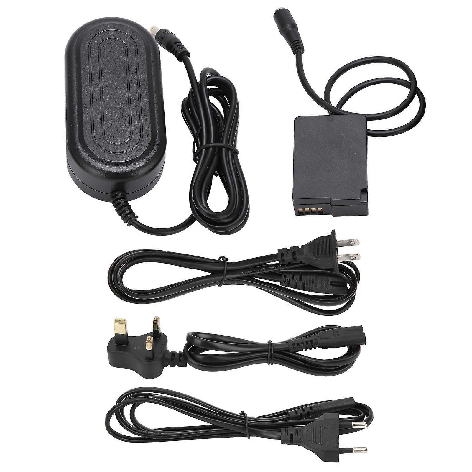 DMWDCC8 Fully Decoded Dummy Battery Set with AC Power Supply Adapter for SIGMA FP
