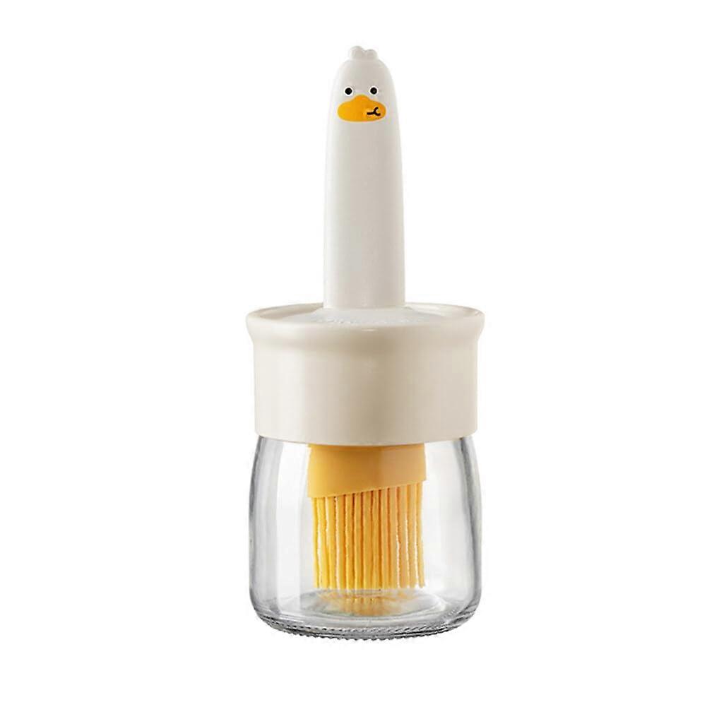 Bottle Brush Kitchen Utensil for Efficient Basting and Barbecue, Luxurious White, One Size, Easy to Clean