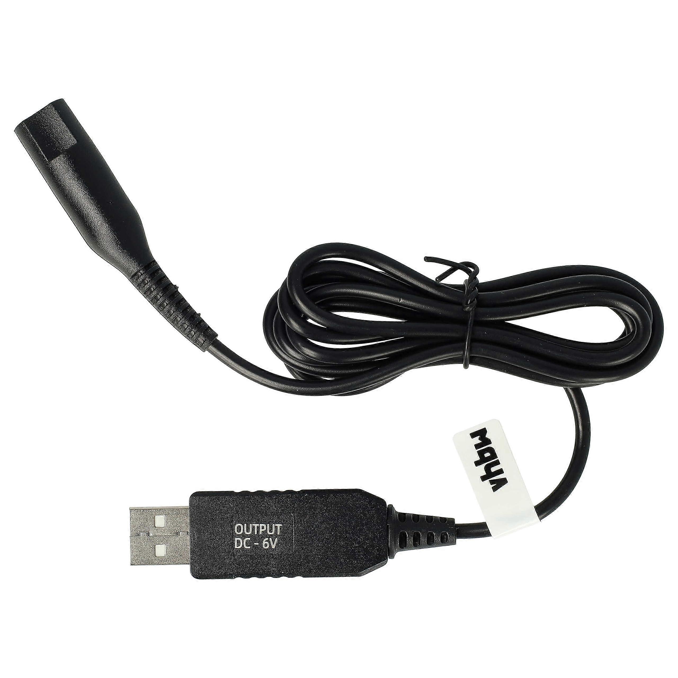 Charging Cable Compatible with Braun Waterflex SH5427 (Type 5760), WF2s HC5010 Shaver Power Cable, 120 cm