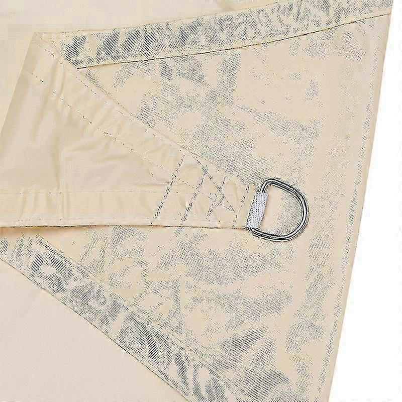 Beige Shade Sail Awning 2x2x2m for Outdoor Use