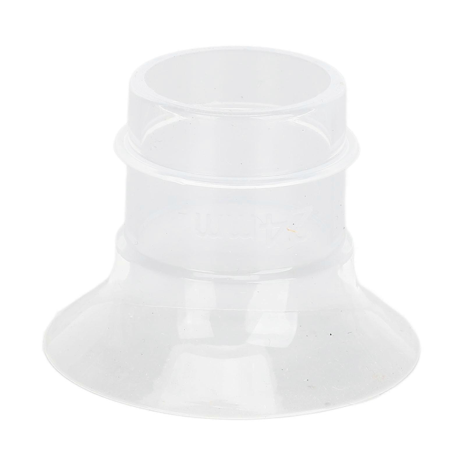 Silicone Flange Insert Accessory Hands Free Observe Nipple Flange Insert for Electric Breast Pump 0.94in