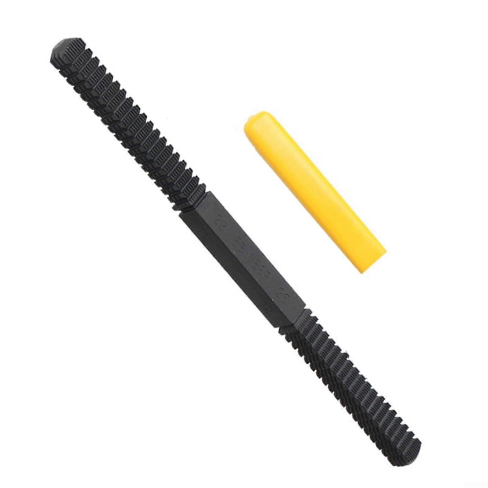 1126mm Thread  File 21.5cm Wire Restoration Tool DIY Tools  File for Repairing External Threads on Bolts, Screws, Pipes and Fittings