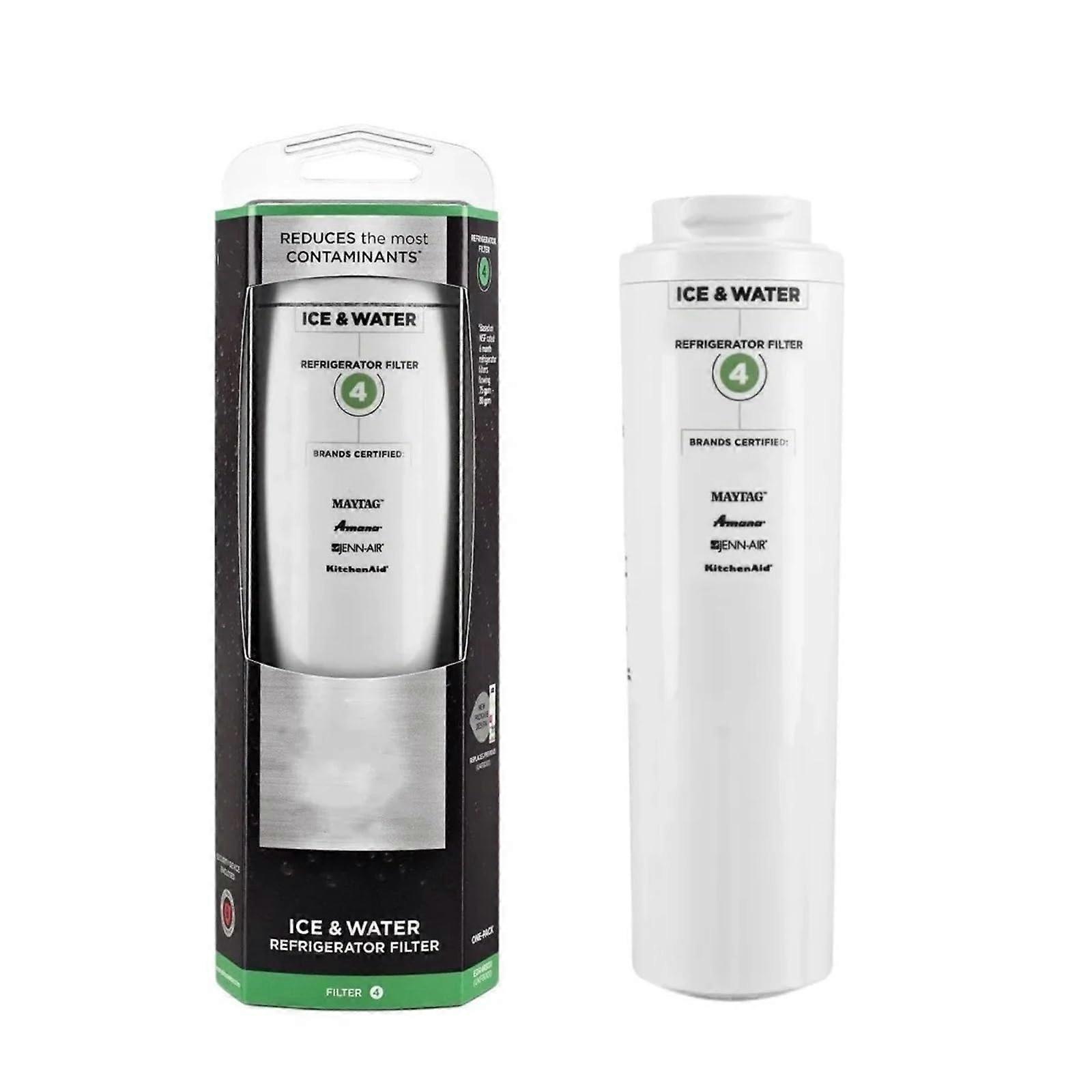 Replacement refrigerator water filter, compatible with Kenmore, EDR4RXD1, Filter4, 4396395, UKF8001, 46 9005 refrigerator (1 piece).