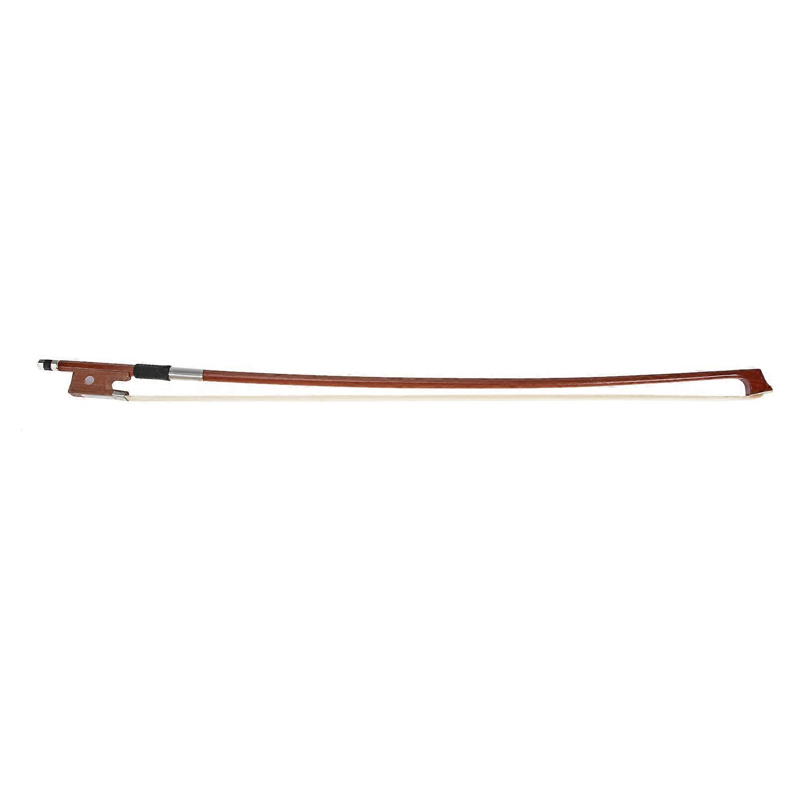 Violin Bows Straight Bow For Violin Practice Use Wooden Material Assorted Color 1Pack
