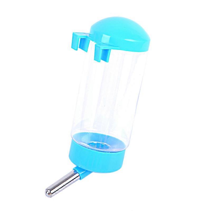 400ML Pet Water Bottle Hanging Drinking Dispenser for Hamsters Puppy Cat Rabbit Small Animals Blue