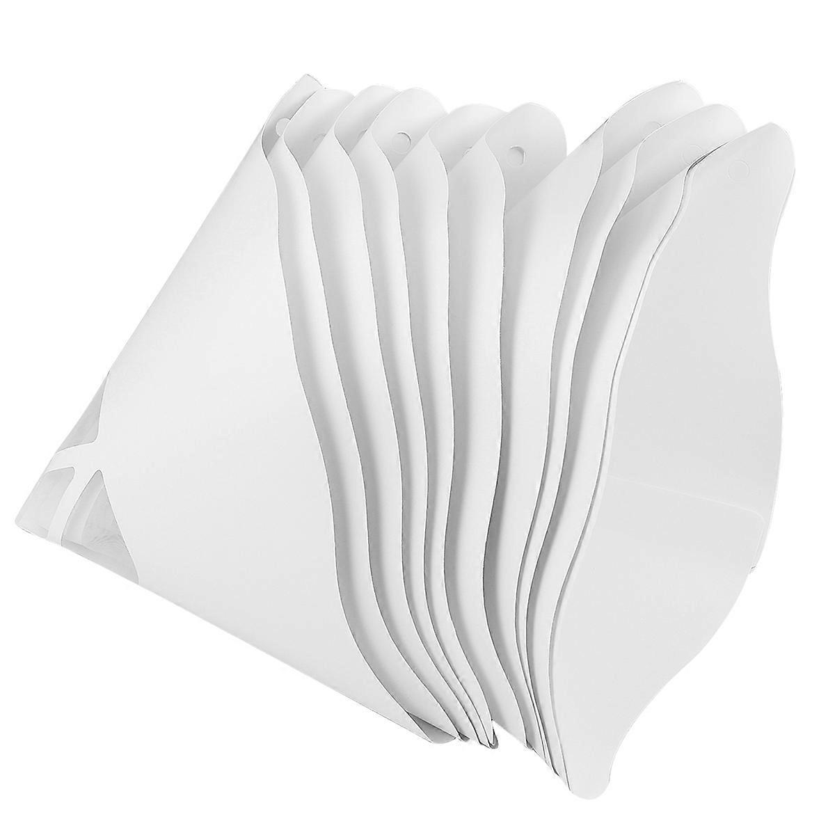 Disposable Paper Filter for SLA 3D Printer UV White 10pcs Practical and Efficient Filament Filters