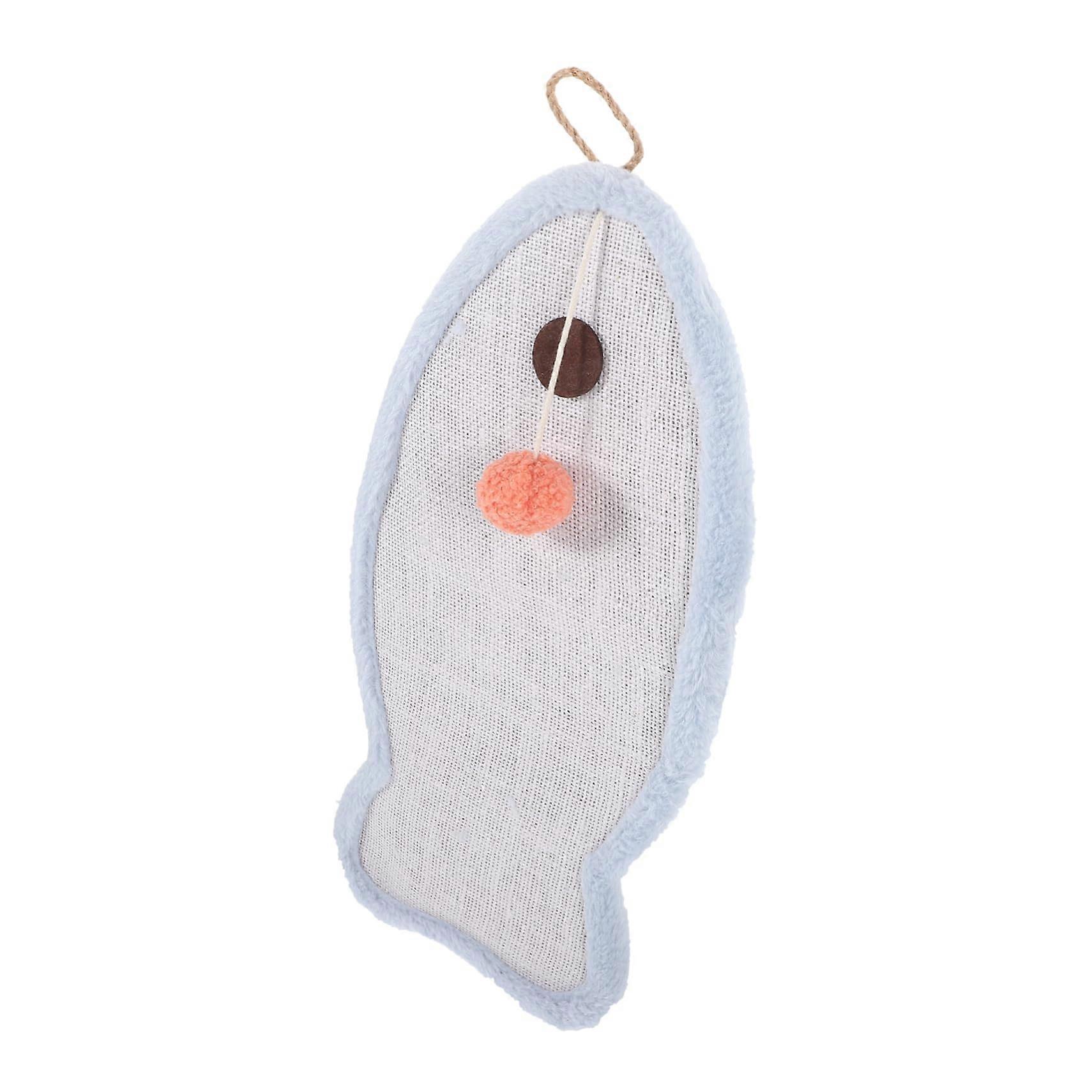 Cat Scratching Board with Hanging Toys - Durable, Easy-Care Design for Home and Pet Stores, Promotes Healthy Claws and Exercise