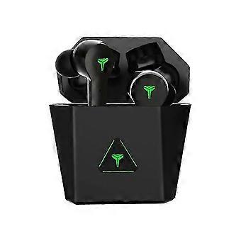 Bluetooth Headphones, Wireless In-ear Headphones with Stereo Sound, Gaming Wireless Headset, Integrated Microphone IPX5 Waterproof(Black)