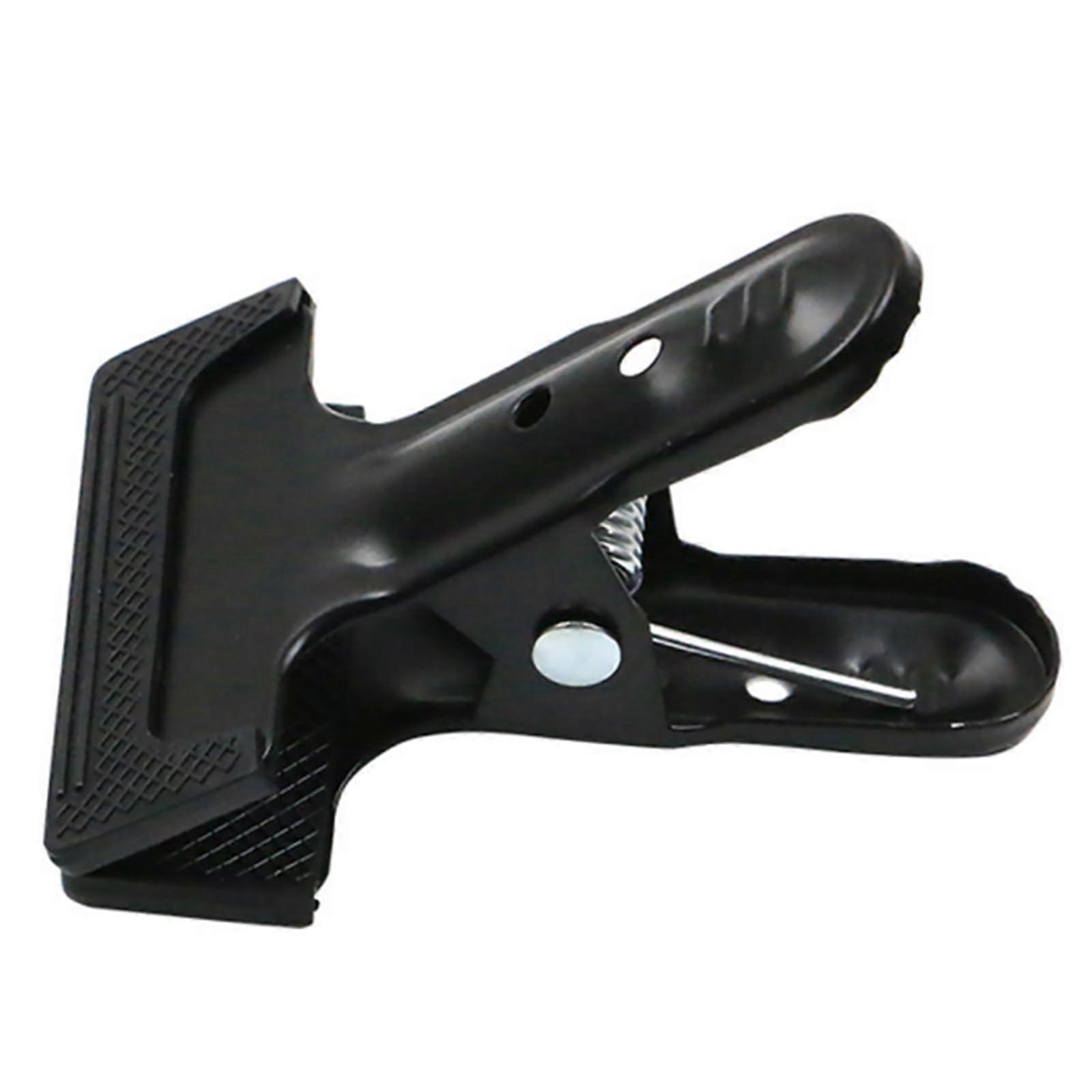 Background Clamp - Heavy Duty Metal Flash Reflector Mount Bracket with 1/4" Hole for Light Stand and Camera Compatibility