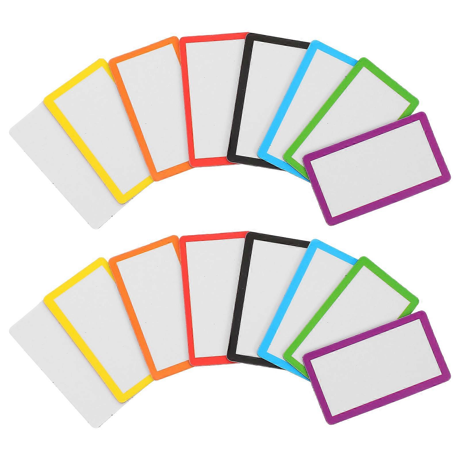 Writable Magnetic Labels Ideal For General Users Designed For Home Or Office Use With Vibrant Magnetic Borders 40Pcs