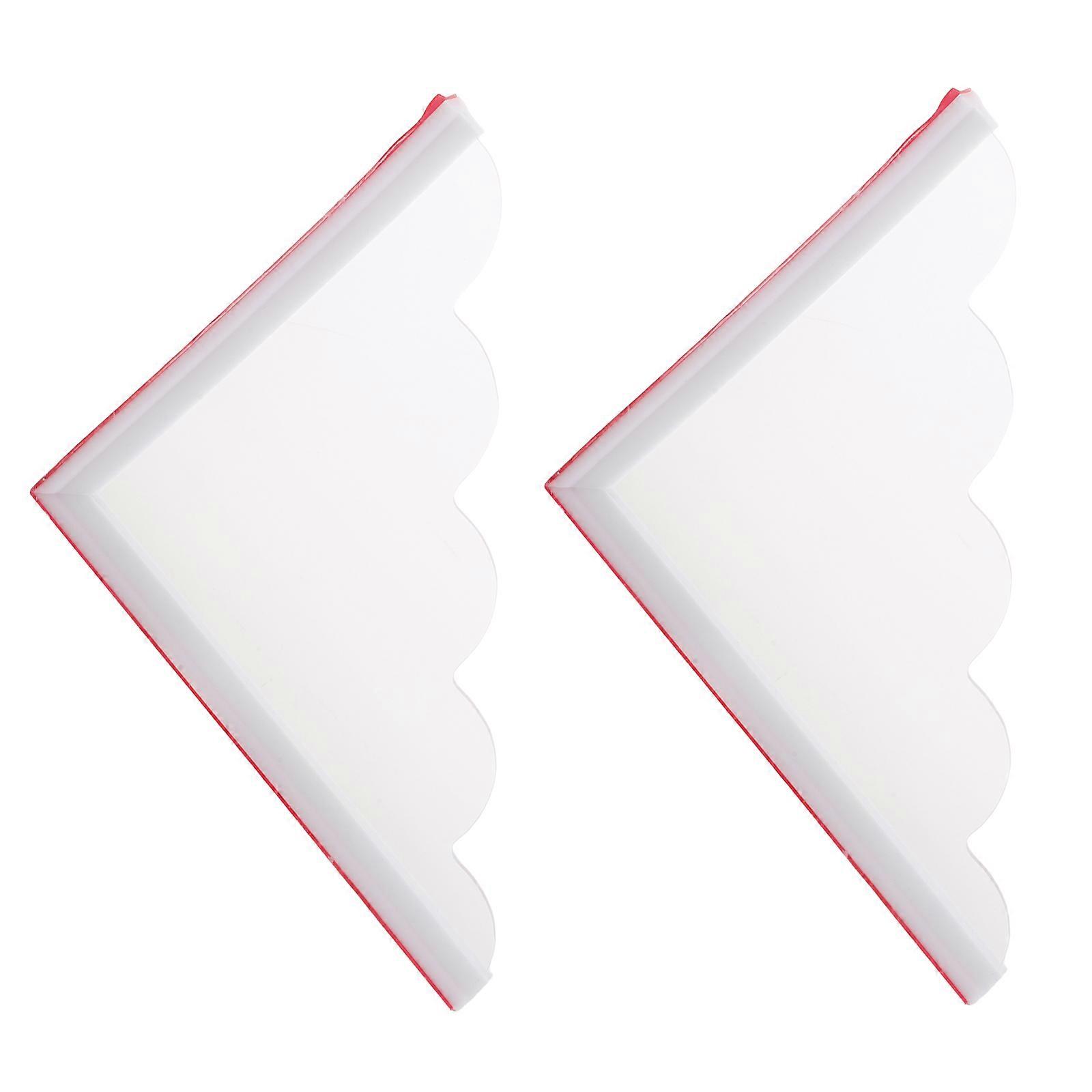 2pcs Shower Splash Guard Bathtub Water Blocker Barrier for Water Containment, Stylish and Portable Design for Clean Bathrooms