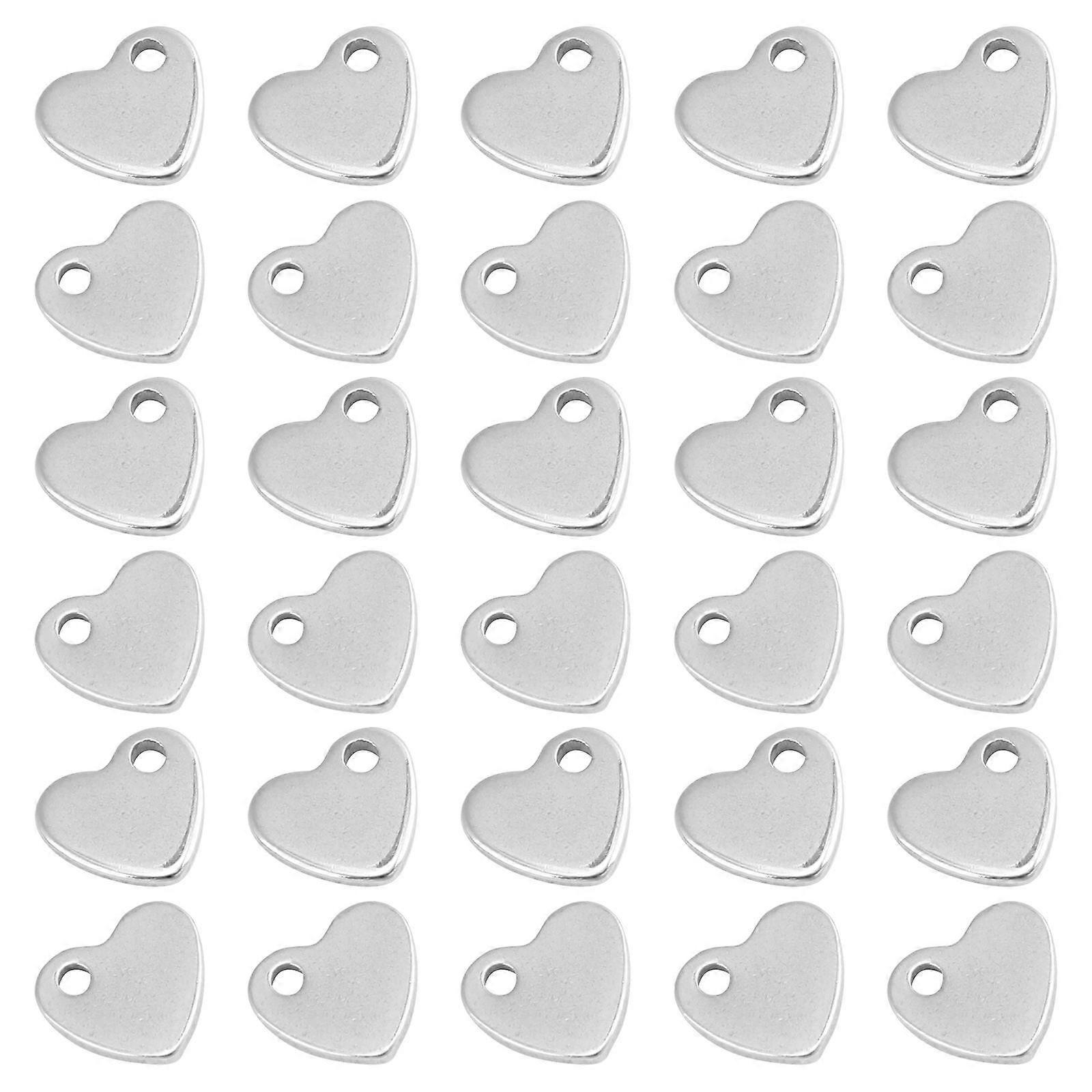 Practical Heart-Shaped Accessories for Bracelets, Ideal for Creative Projects