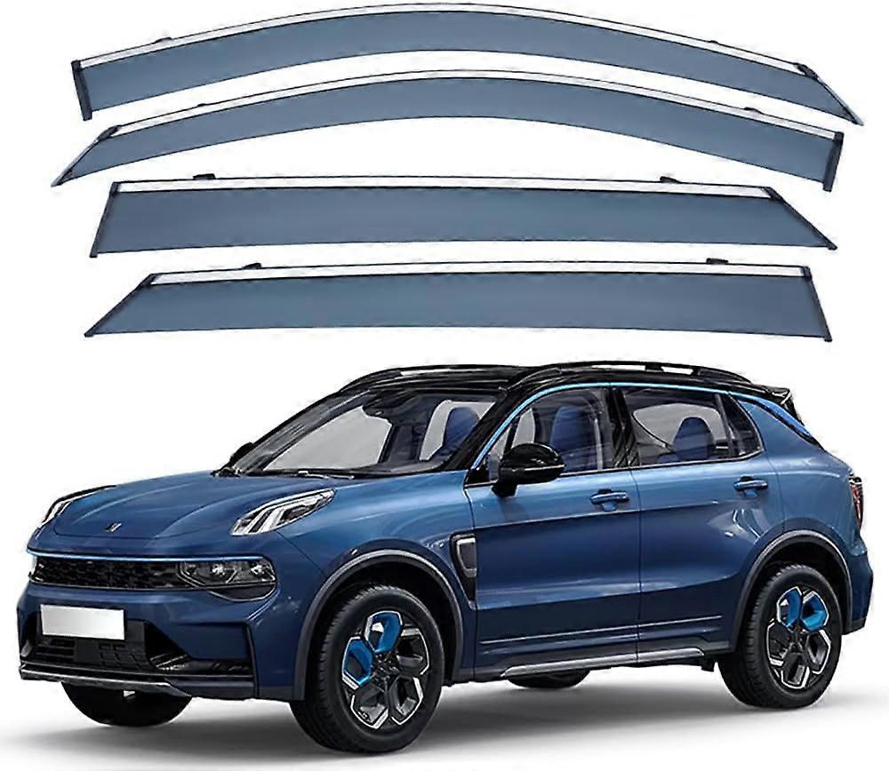 Car Rain Protection Side Windows for Lynk Co 01 CX11 2017 Door Visor Ventilation Blinds, Sun, Wind, and Rain Shield