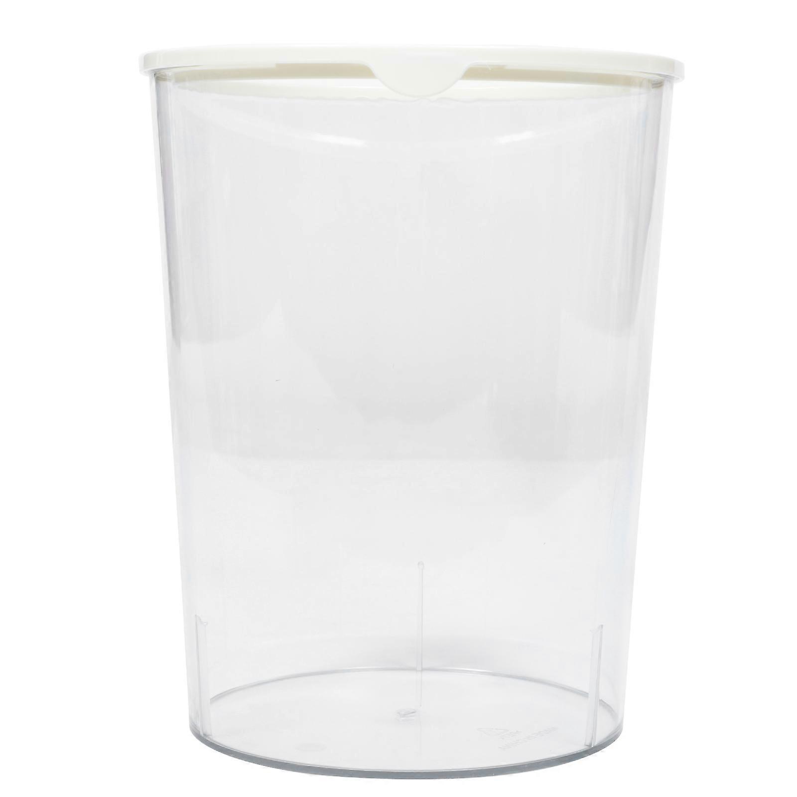 Transparent PET Garbage Storage Container Simple Style Suitable For Office 1Pcs