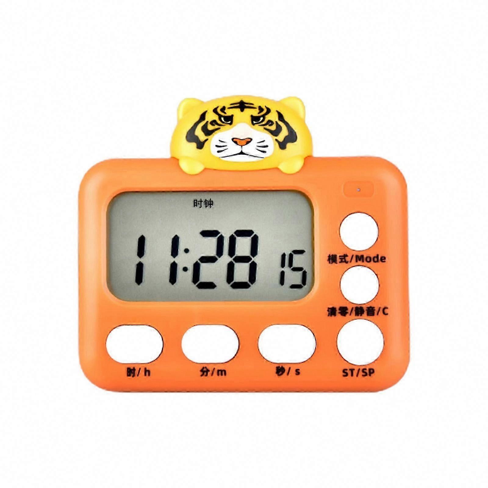 Electronic Digital Timer Cooking Shower Study Stopwatch Alarm Clock Electronic Cooking Countdown Animals Shaped for Home