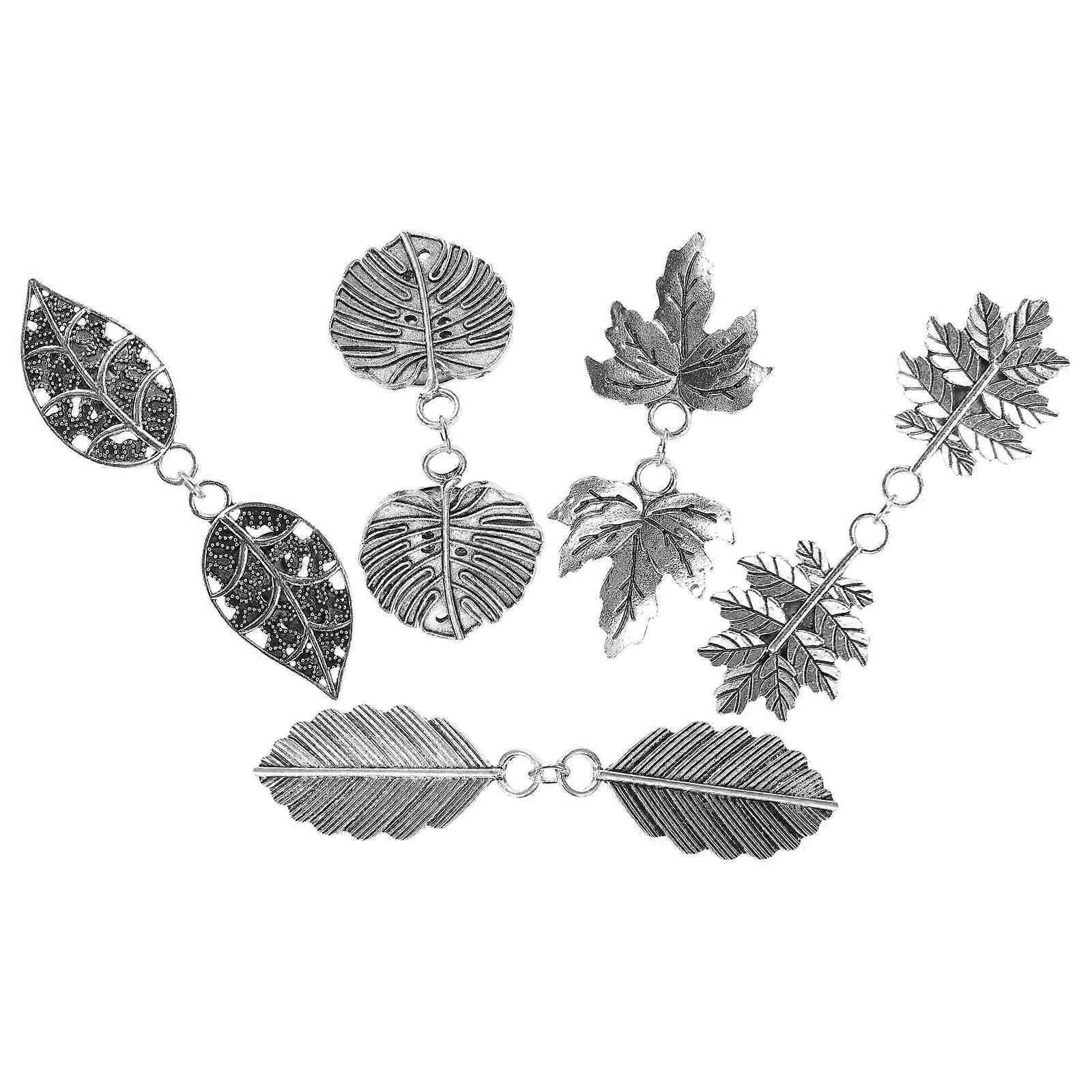 a refined and engaging product description for your **5pcs Vintage Alloy Sweater Clips / Back Cinch Clips**:
### π 5PCS Vintage Alloy Sweater