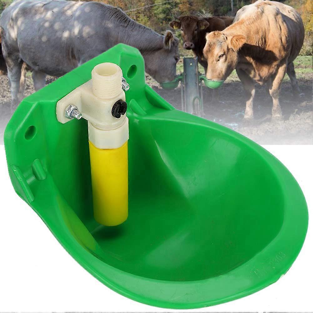 Sheep Shells Contact Valve Plastic Drinking Cup for Farm Animal Feed, Liquid Bowl Feeder, 500ml Capacity