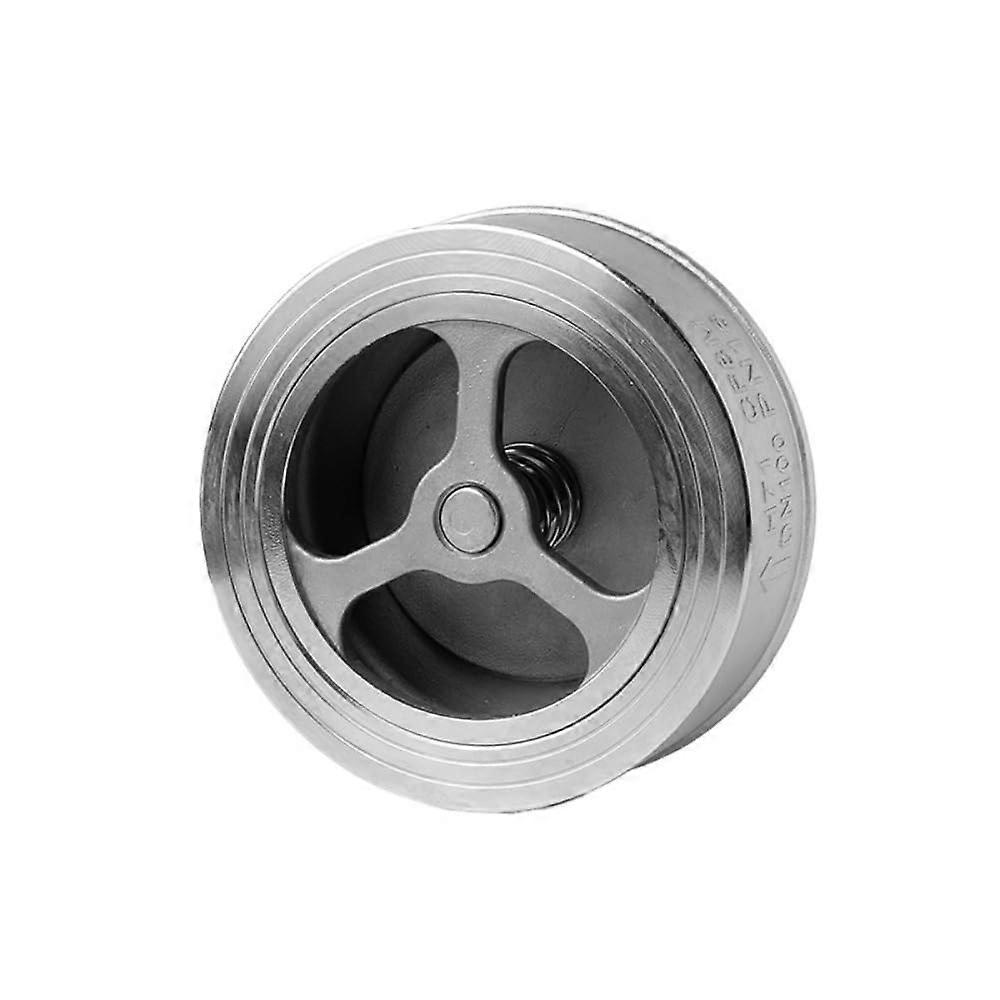 304 Stainless Steel Clamp Type Check Valve H71W-16P Smooth High-Performance Soft Sealing One-Way Valve 1/4" 3/8" 1/2" 3/4" (DN80)