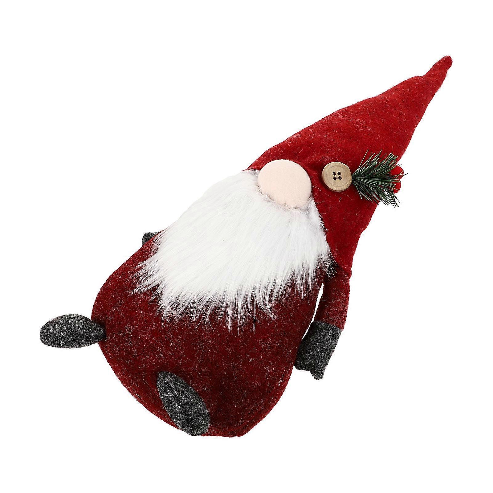 Compact Gnome Figure, Festival Themed Decoration for Cheerful Ambience