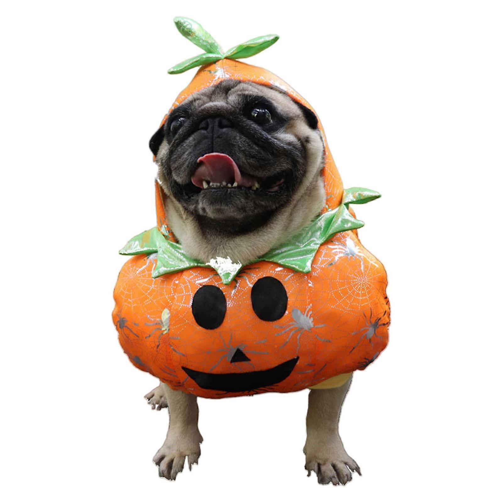 Easy to Wear Pet Jumpsuits Machine Washable Dog Cats Festival Theme Clothing For Halloween New Year Party Gathering  M