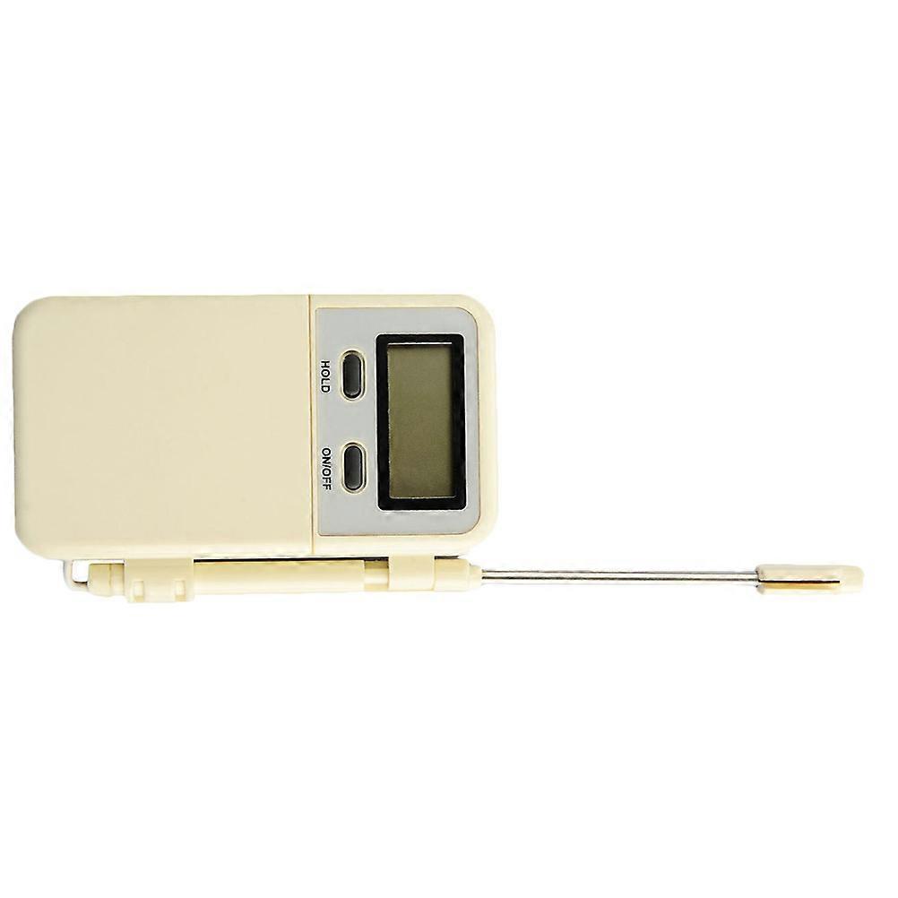 High Precision Digital Baking Thermometer Probe For Barbecue Cooking With Temperature Measurement Function In Beige 1Set