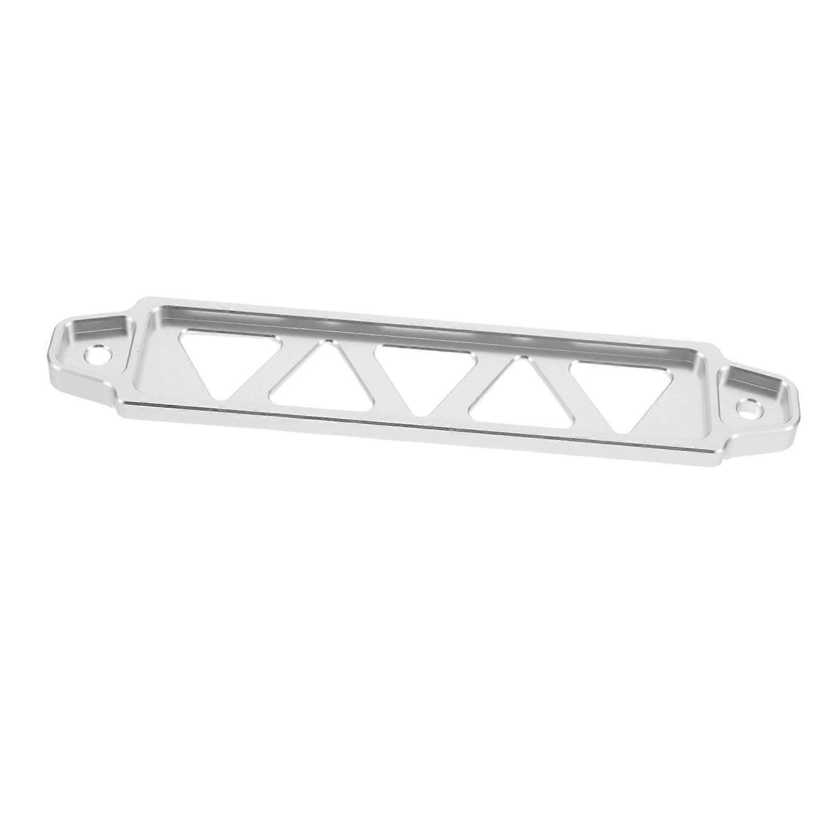 Universal Aluminum Alloy Battery Holder with Triangular FiveHole Structure, Stable Clamp for Car Batteries