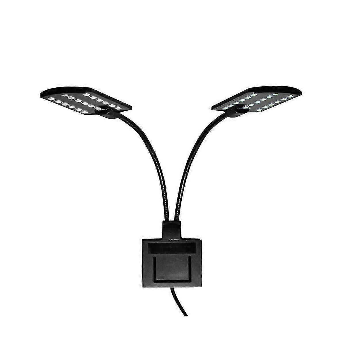 Dobbelthode akvarielampe for vannplanter med superlys LED