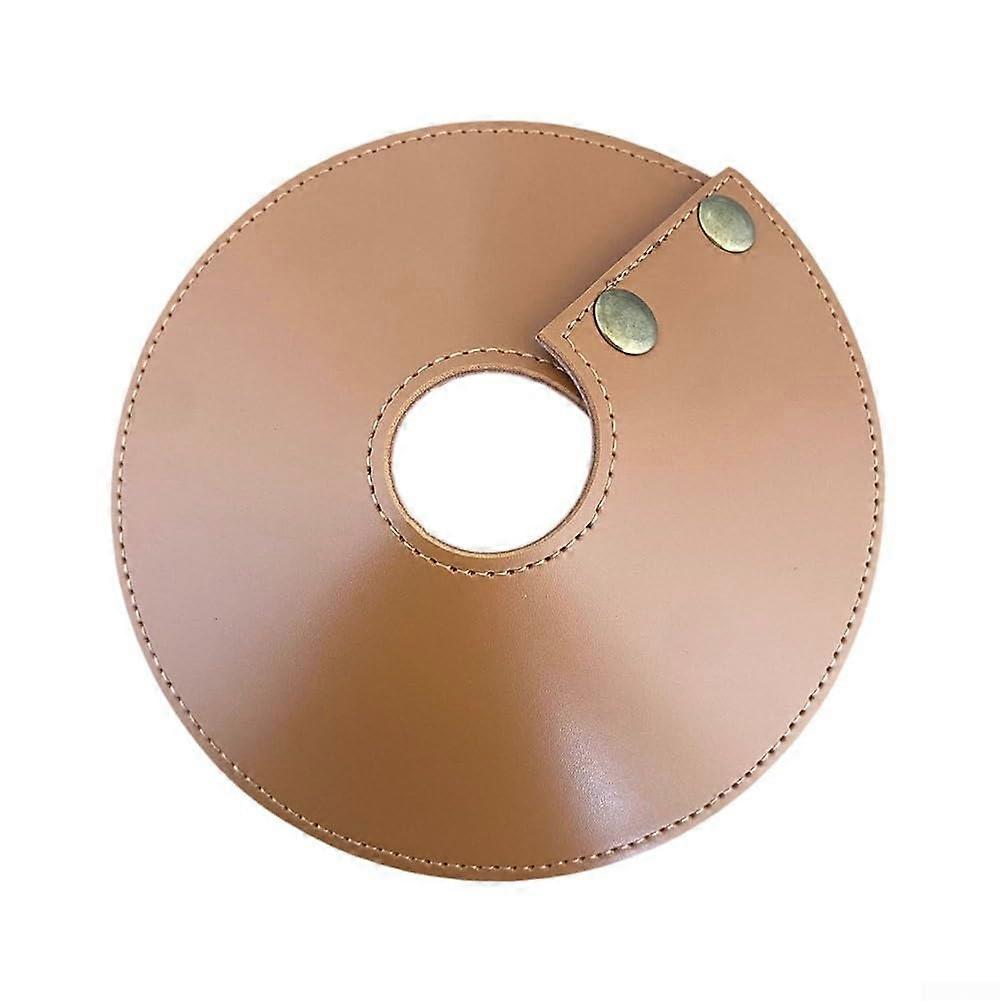 Hanging Lamp Shade for Camping Lanterns Light Brown Dustproof Design for Indoor Outdoor Use and Compatibility