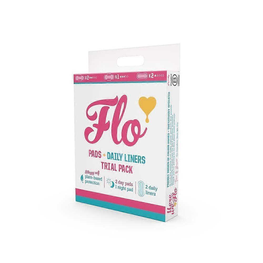 Here We Flo Flo Bamboo Pad To Go Pack - 3 Pack